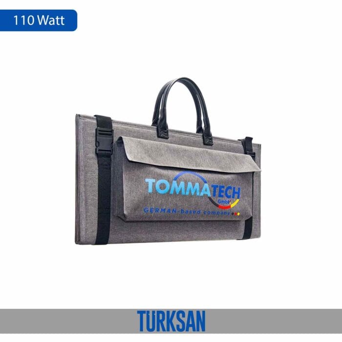 TommaTech 110Wp 110 Watt Katlanabilir Çanta Güneş Paneli Solar - Görsel 3