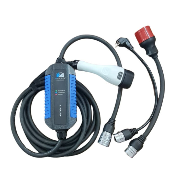 1.8 kW - 22 kW Ayarlanabilir Taşınabilir EV Şarj Cihazı - Görsel 1